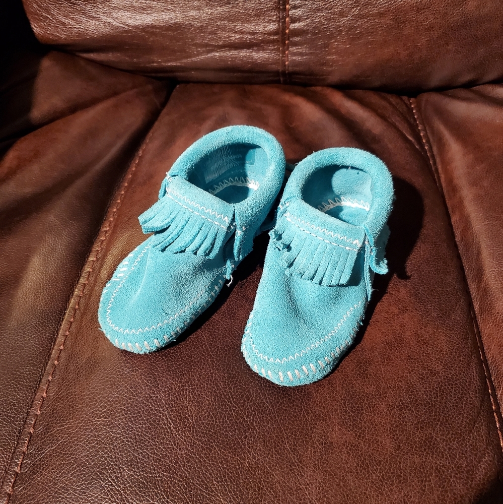 Minnetonka Riley Bootie Moccasin - Picture 1 of 5